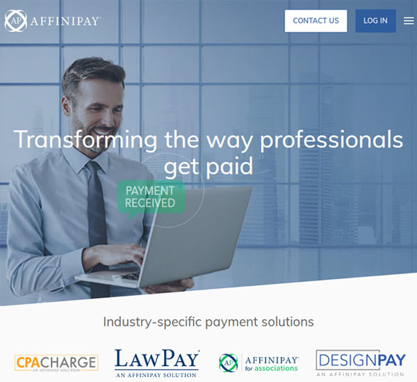 AffiniPay Payment Gateway Screenshot