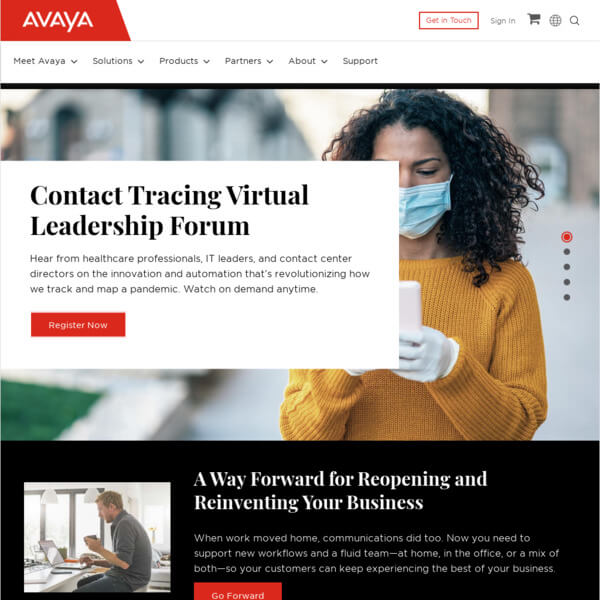Avaya Spaces Screenshot