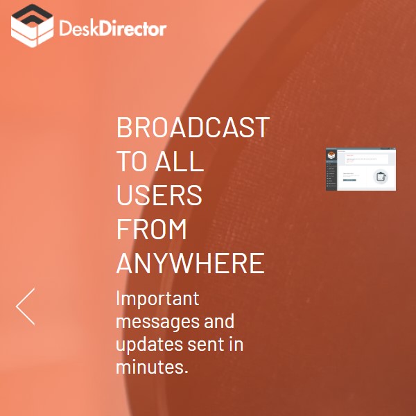 DeskDirector Screenshot