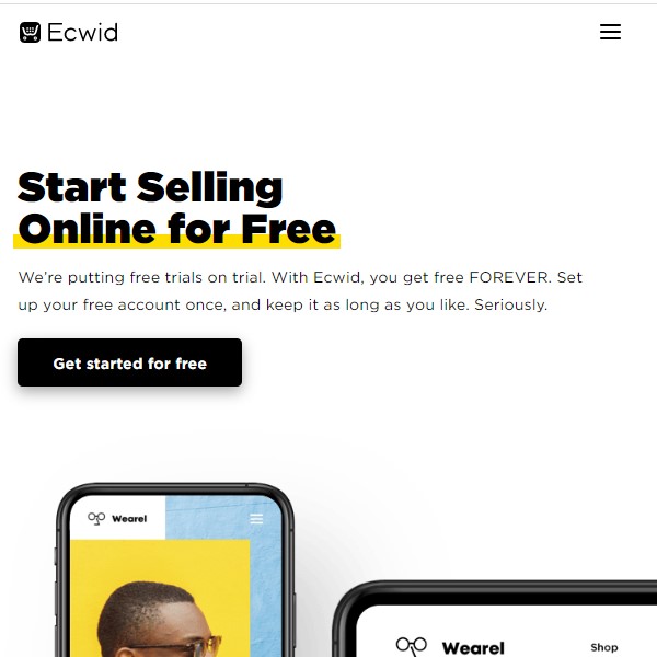 Ecwid Screenshot