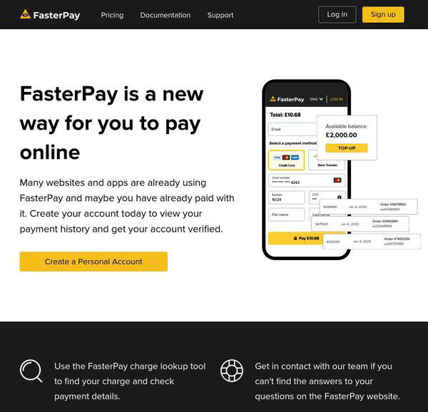FasterPay Screenshot