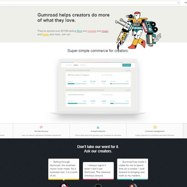 Gumroad Screenshot