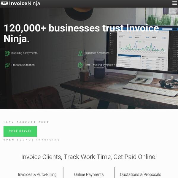 Invoice ninja Screenshot
