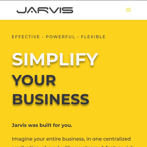 Jarvis CRM Screenshot