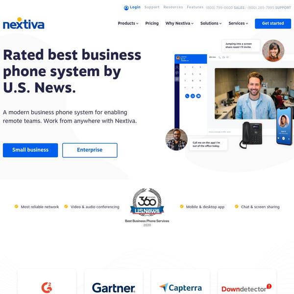 Nextiva Screenshot