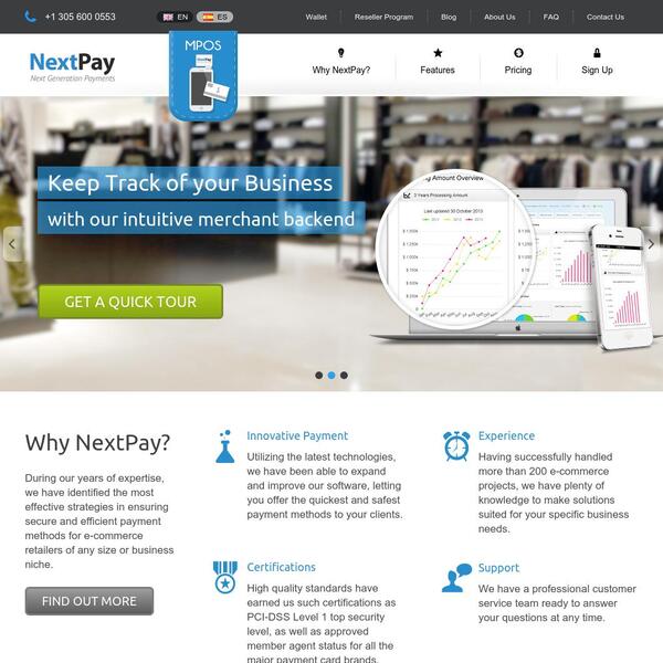 NextPay Payment Gateway Screenshot