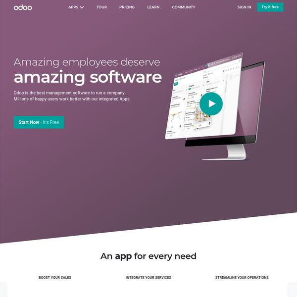 Odoo Screenshot