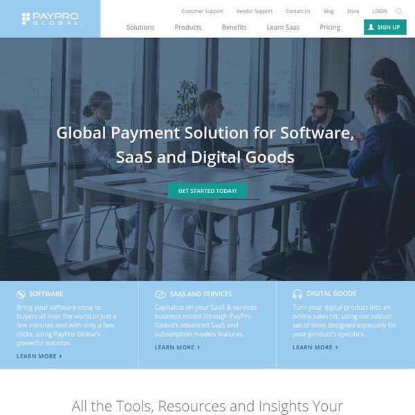 PayPro Global Screenshot