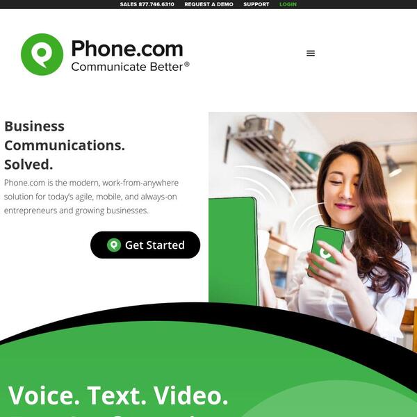 Phone.com Screenshot