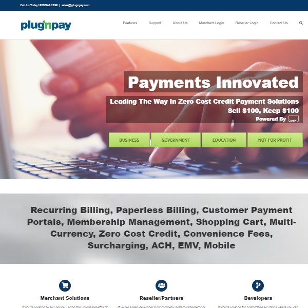 PlugnPay Screenshot