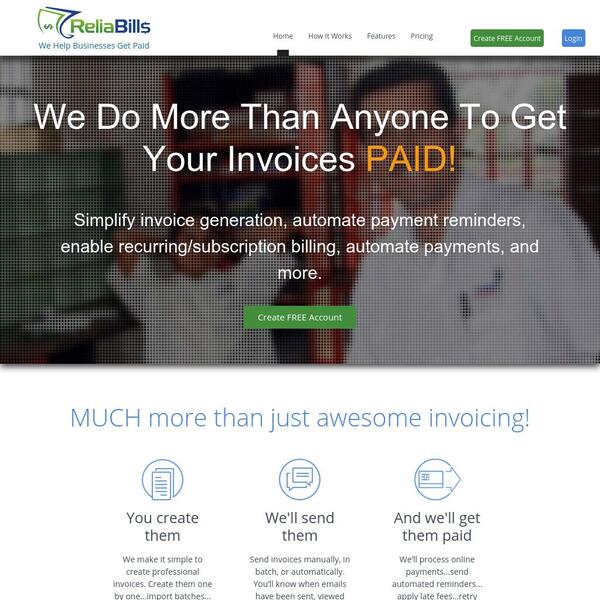 ReliaBills Screenshot
