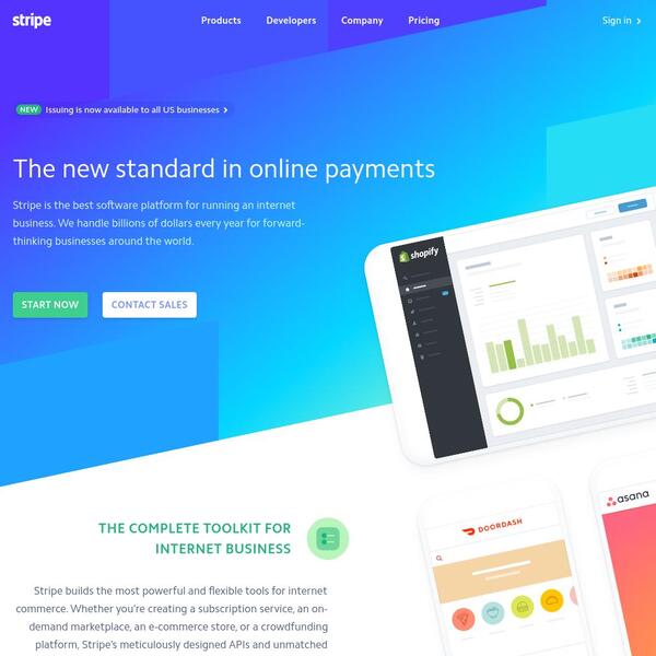 Stripe Connect Screenshot