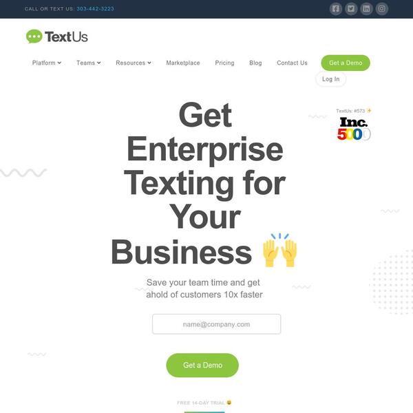 TextUs Screenshot