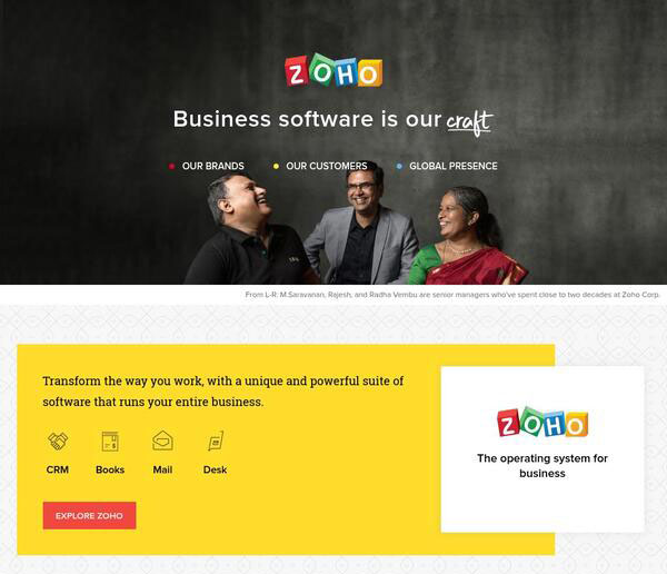 Zoho MarketingHub Screenshot